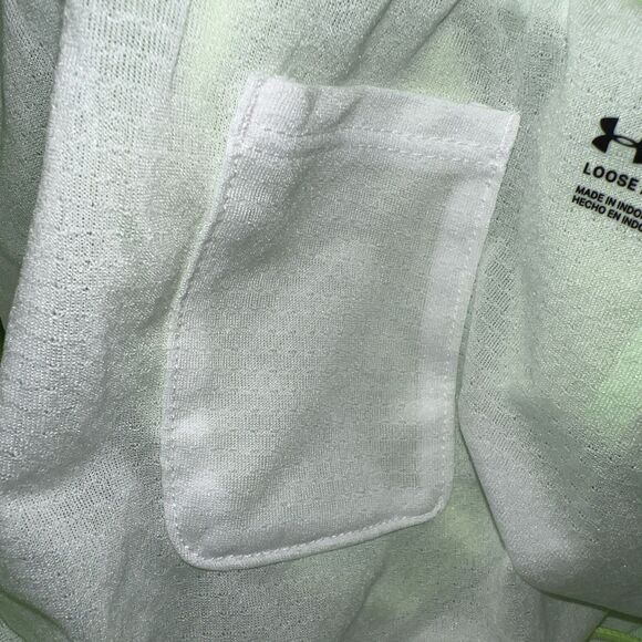 Under Armour UA Fly By 2.0 Neon Lime Green Track Run Shorts Lined Size XL NWT - Picture 3 of 8